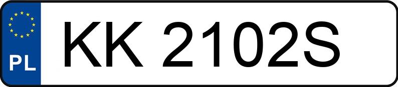 Numer rejestracyjny KK 2102S posiada ALFA ROMEO GIULIA - KK2102S