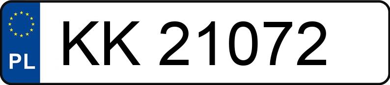 Numer rejestracyjny KK 21072 posiada RENAULT CLIO - KK21072 Numer rejestracyjny KK 21072 posiada RENAULT CLIO - KK21072