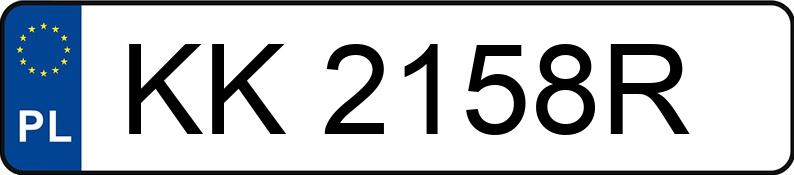 Numer rejestracyjny KK 2158R posiada LINCOLN CONTINENTAL - KK2158R