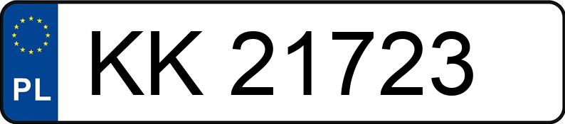 Numer rejestracyjny KK 21723 posiada RENAULT Clio V MR`23 E6d Evolution 90 - KK21723