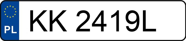 Numer rejestracyjny KK 2419L posiada BMW 320 Diesel Mild Hybrid MR`22 E6d/e G20 xDrive Steptronic - KK2419L Numer rejestracyjny KK 2419L posiada BMW 320 Diesel Mild Hybrid MR`22 E6d/e G20 xDrive Steptronic - KK2419L