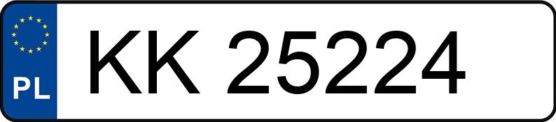 Numer rejestracyjny KK 25224 posiada LEXUS RX450H+ - KK25224