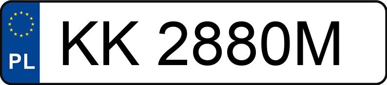 Numer rejestracyjny KK 2880M posiada ALFA ROMEO 159 - KK2880M