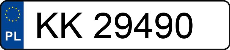 Numer rejestracyjny KK 29490 posiada MERCEDES-BENZ A 170 MR`04 E3 169 Avantgarde - KK29490