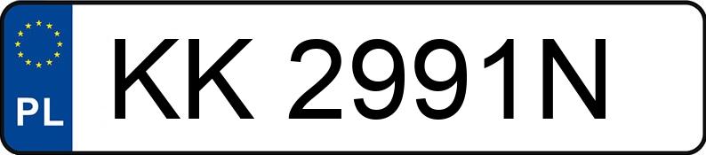 Numer rejestracyjny KK 2991N posiada RENAULT CAPTUR - KK2991N