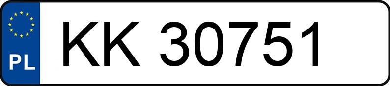 Numer rejestracyjny KK 30751 posiada KIA Sportage 1.6 GDI MR`19 E6d S - KK30751 Numer rejestracyjny KK 30751 posiada KIA Sportage 1.6 GDI MR`19 E6d S - KK30751