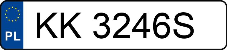 Numer rejestracyjny KK 3246S posiada CUPRA FORMENTOR - KK3246S