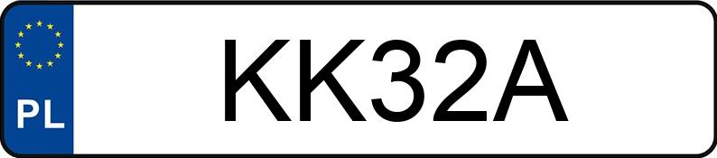 Numer rejestracyjny KK 32A posiada VOLVO 940 - KK32A Numer rejestracyjny KK 32A posiada VOLVO 940 - KK32A