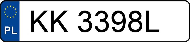 Numer rejestracyjny KK 3398L posiada AUDI Q3 35 TFSI MHEV MR`19 E6d F3 S tronic - KK3398L Numer rejestracyjny KK 3398L posiada AUDI Q3 35 TFSI MHEV MR`19 E6d F3 S tronic - KK3398L