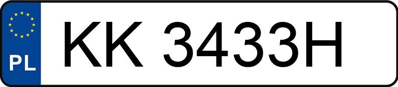 Numer rejestracyjny KK 3433H posiada GERATON SPRINTER/AMBULANS 906BB50/GSC1 - KK3433H