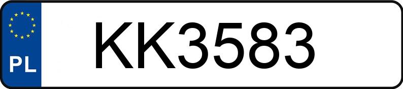 Numer rejestracyjny KK 3583 posiada KTM Enduro od 125 do 250 ccm 200 EXC - KK3583