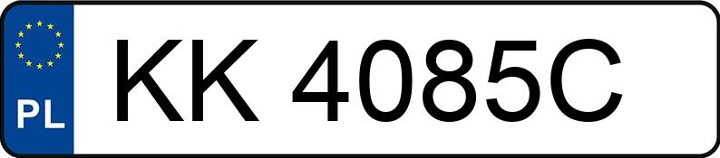 Numer rejestracyjny KK 4085C posiada AUDI A1 Sportback 35 TFSI MR`19 E6d 8X Advanced S tronic - KK4085C