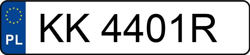 Numer rejestracyjny KK 4401R posiada TOYOTA TOYOTA COROLLA - KK4401R