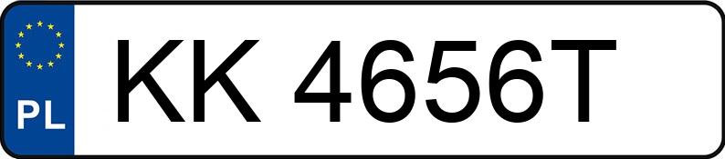 Numer rejestracyjny KK 4656T posiada BMW X3 30E XDRIVE - KK4656T