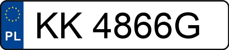 Numer rejestracyjny KK 4866G posiada BMW 118 Diesel DPF MR`07 E4 E81/87 118 Diesel DPF MR`07 E4 E81/87 - KK4866G