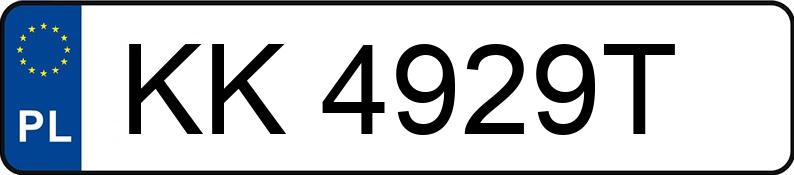 Numer rejestracyjny KK 4929T posiada CITROEN C3 - KK4929T Numer rejestracyjny KK 4929T posiada CITROEN C3 - KK4929T