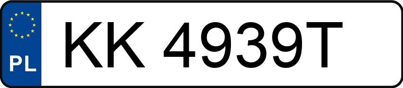 Numer rejestracyjny KK 4939T posiada OPEL ASTRA SPORTS TOURER+ - KK4939T