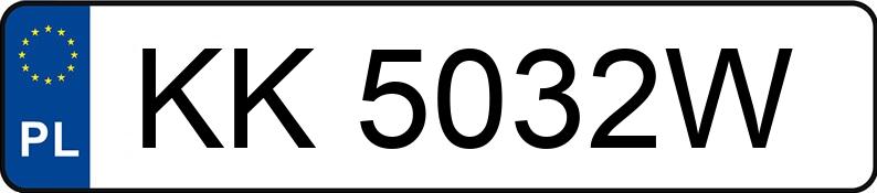 Numer rejestracyjny KK 5032W posiada HYUNDAI I10 - KK5032W