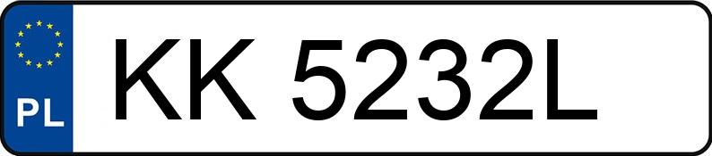 Numer rejestracyjny KK 5232L posiada SUZUKI SWIFT - KK5232L Numer rejestracyjny KK 5232L posiada SUZUKI SWIFT - KK5232L