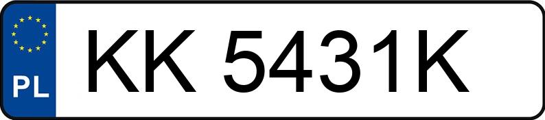 Numer rejestracyjny KK 5431K posiada BMW X3 XDRIVE20D - KK5431K Numer rejestracyjny KK 5431K posiada BMW X3 XDRIVE20D - KK5431K