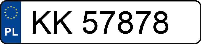 Numer rejestracyjny KK 57878 posiada CITROEN BERLINGO 1.4I - KK57878 Numer rejestracyjny KK 57878 posiada CITROEN BERLINGO 1.4I - KK57878