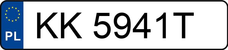 Numer rejestracyjny KK 5941T posiada SKODA OCTAVIA - KK5941T