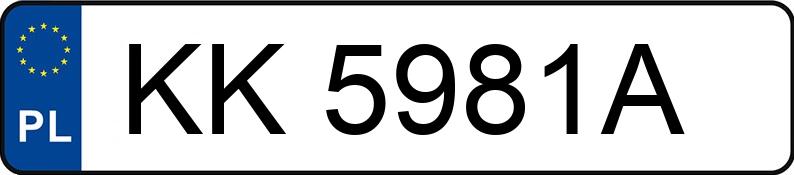 Numer rejestracyjny KK 5981A posiada FORD Mondeo 2.0 MR`07 E4 Titanium X - KK5981A