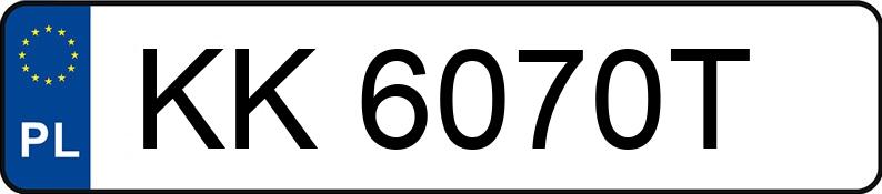 Numer rejestracyjny KK 6070T posiada FERRARI SF90 - KK6070T