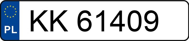Numer rejestracyjny KK 61409 posiada RENAULT Clio V MR`19 E6d Zen 65 - KK61409
