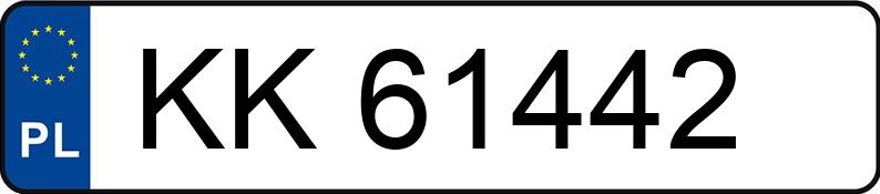 Numer rejestracyjny KK 61442 posiada ALFA ROMEO 159 - KK61442 Numer rejestracyjny KK 61442 posiada ALFA ROMEO 159 - KK61442