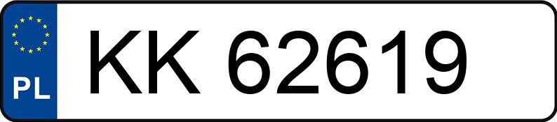 Numer rejestracyjny KK 62619 posiada RENAULT ARKANA - KK62619