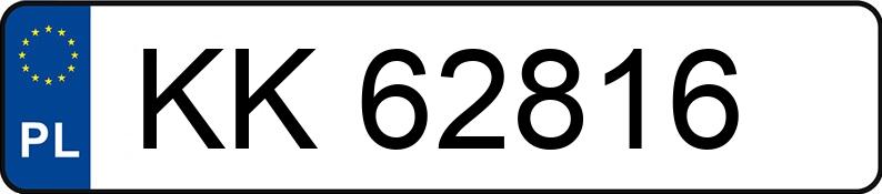 Numer rejestracyjny KK 62816 posiada RENAULT ARKANA - KK62816 Numer rejestracyjny KK 62816 posiada RENAULT ARKANA - KK62816