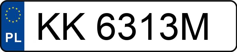 Numer rejestracyjny KK 6313M posiada HYUNDAI KONA - KK6313M Numer rejestracyjny KK 6313M posiada HYUNDAI KONA - KK6313M
