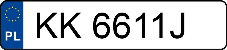 Numer rejestracyjny KK 6611J posiada TOYOTA TOYOTA YARIS CROSS - KK6611J