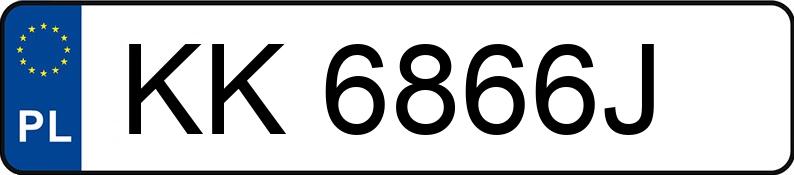 Numer rejestracyjny KK 6866J posiada SEAT Ibiza 1.0 MPI MR`17 E6 Style S&S - KK6866J