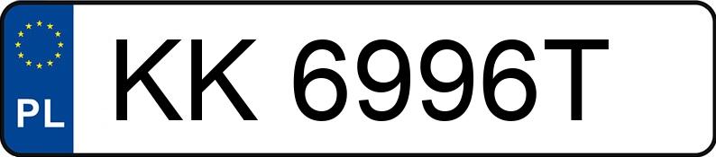 Numer rejestracyjny KK 6996T posiada AUDI Q7 - KK6996T Numer rejestracyjny KK 6996T posiada AUDI Q7 - KK6996T