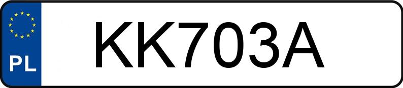 Numer rejestracyjny KK 703A posiada ROMET MOTORS GY - KK703A Numer rejestracyjny KK 703A posiada ROMET MOTORS GY - KK703A
