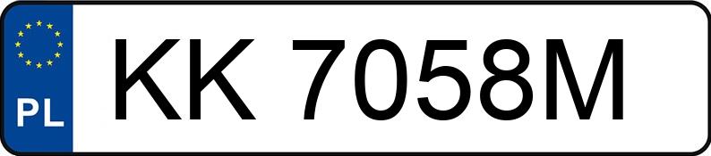 Numer rejestracyjny KK 7058M posiada OPEL ASTRA GTC - KK7058M Numer rejestracyjny KK 7058M posiada OPEL ASTRA GTC - KK7058M
