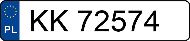 Numer rejestracyjny KK 72574 posiada CITROEN C5 Aircross MR`18 E6.3 C-Series - KK72574