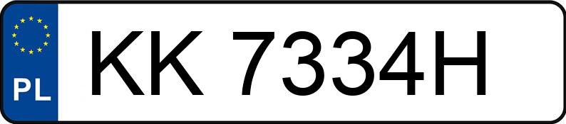 Numer rejestracyjny KK 7334H posiada FORD TRANSIT CUSTOM - KK7334H Numer rejestracyjny KK 7334H posiada FORD TRANSIT CUSTOM - KK7334H