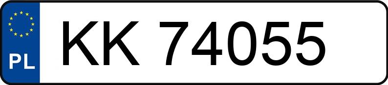 Numer rejestracyjny KK 74055 posiada IVECO/MR 35S/MR - KK74055