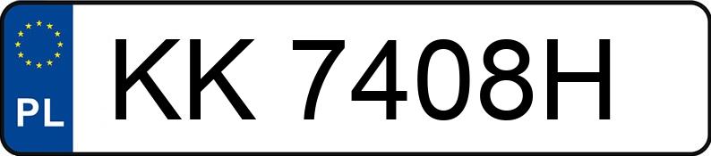 Numer rejestracyjny KK 7408H posiada BMW 218I - KK7408H