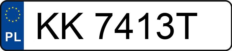 Numer rejestracyjny KK 7413T posiada TOYOTA COROLLA - KK7413T