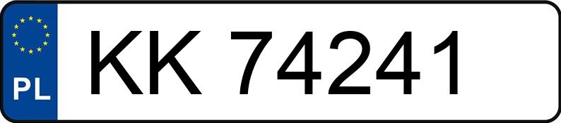 Numer rejestracyjny KK 74241 posiada PORSCHE MACAN - KK74241 Numer rejestracyjny KK 74241 posiada PORSCHE MACAN - KK74241