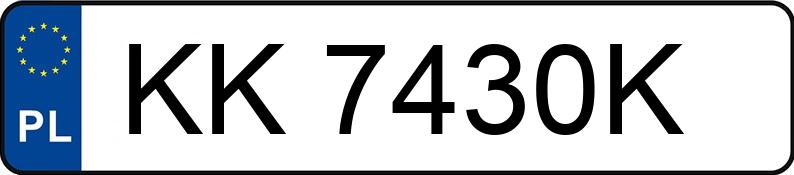 Numer rejestracyjny KK 7430K posiada MERCEDES-BENZ C 200 4MATIC - KK7430K