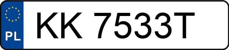 Numer rejestracyjny KK 7533T posiada ALFA ROMEO Brera 2.2 16V JTS MR`05 E4 939 Brera 2.2 16V JTS MR`05 E4 939 - KK7533T