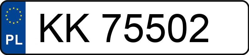 Numer rejestracyjny KK 75502 posiada FIAT DOBLO - KK75502 Numer rejestracyjny KK 75502 posiada FIAT DOBLO - KK75502