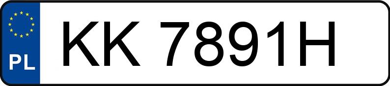 Numer rejestracyjny KK 7891H posiada FORD ESCAPE - KK7891H