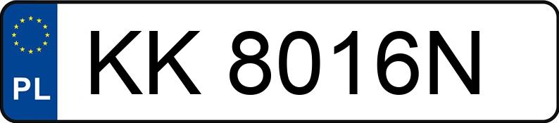 Numer rejestracyjny KK 8016N posiada RENAULT TRAFIC - KK8016N Numer rejestracyjny KK 8016N posiada RENAULT TRAFIC - KK8016N