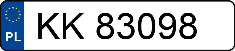 Numer rejestracyjny KK 83098 posiada OPEL Astra Classic II 1.4 MR`04 E4 Astra Classic II 1.4 MR`04 E4 - KK83098